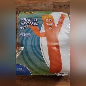 Spirit Orange Inflatable Wavy Arms Guy